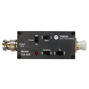 TREND Networks TIA525I-FS-300 InGaAs O/E Converter DC to 125MHz Free Space