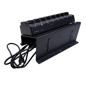 i-PRO IPS-BWC-8CHGWALL IPRO BWC4000 Wall Mount 8-Bay Battery Charger WV-BWC40C8