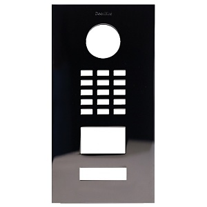 DoorBird D2101V Front Panel, Polish Titan (POLISH.TITAN.)
