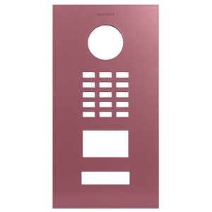 DoorBird D2101V Front Panel, Antique Pink (RAL 3014)