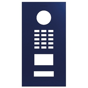 DoorBird D2101V Front Panel, Ultramarine Blue (RAL 5002)