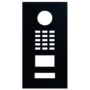 DoorBird D2101V Front Panel, Black Blue (RAL 5004)