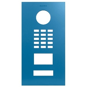 DoorBird D2101V Front Panel, Light Blue (RAL 5012)