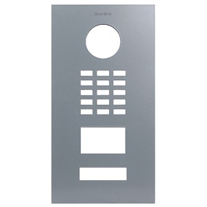 DoorBird D2101V Front Panel, Signal Grey (RAL 7004)