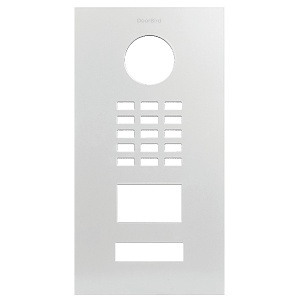 DoorBird D2101V Front Panel, Grey White (RAL 9002)