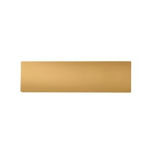 DoorBird D21X Nameplate for Call Button, Not Engraved, Saffron Yellow (RAL 1017)
