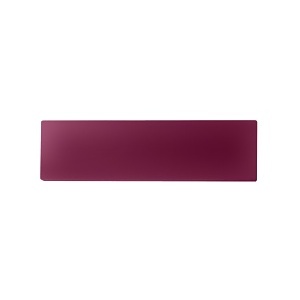DoorBird D21X Nameplate for Call Button, Not Engraved, Claret Violet (RAL 4004)