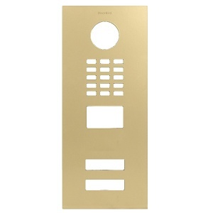 DoorBird D2102V Front Panel, Beige (RAL 1001)