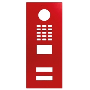 DoorBird D2102V Front Panel, Pure Red (RAL 3028)