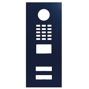 DoorBird D2102V Front Panel, Cobalt Blue (RAL 5013)
