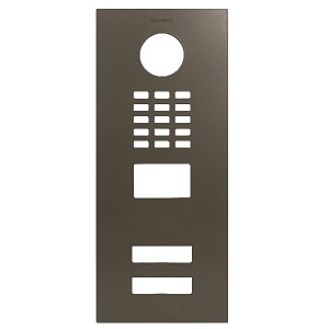 DoorBird D2102V Front Panel, Beige Grey (RAL 7006)