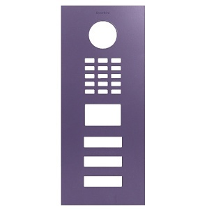 DoorBird D2103V Front Panel, Blue Lilac (RAL 4005)