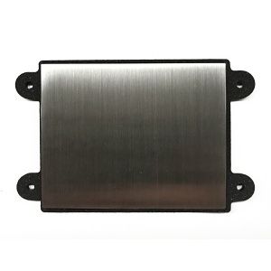DoorBird 423866522 Engravable Stainless Steel Panel for D2101XH, Brushed, Silver (D2101XKH)