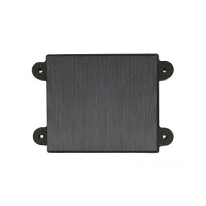 DoorBird 423867758 Engravable Stainless Steel Panel for D2101XH, Brushed Titan (BRUSHTI)