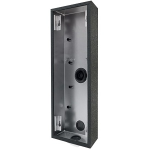 Doorbird D2101KV/D2102FV Fingerprint 50 sLine Surface-Mounting Housing (Backbox), Stainless Steel (DB703)