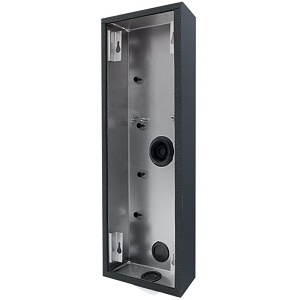 Doorbird D2101KV/D2102FV Fingerprint 50 sLine Surface-Mounting Housing (Backbox), Anthracite Grey (RAL 7016)