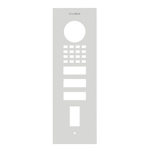 DoorBird D1102FV Fingerprint 50 Flush-Mount Front Panel, Traffic White (RAL9016)