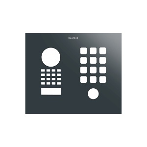DoorBird D1101KH Classic Surface / Flush-Mount Front Panel, Anthracite Grey (RAL7016)