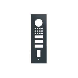 DoorBird D1102FV Fingerprint 50 Flush-Mount Front Panel, Anthracite Grey (RAL7016)