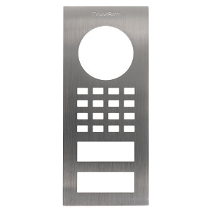 DoorBird D1101V Surface-Mount Front Panel, Brushed Finish (BRUSHEDV4A)