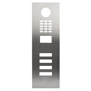 DoorBird D2104V Front Panel, Brushed Aluminum (BRSHV2A)