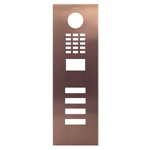 DoorBird D2104V Front Panel, Brushed Bronze (BRSHBRONZE)