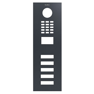 DoorBird D2105V Front Panel, Anthracite Grey (RAL 7016)