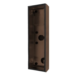 DoorBird D2102KV Surface-Mounting Housing, Backbox, Brushed Bronze (BRSHBRONZE)