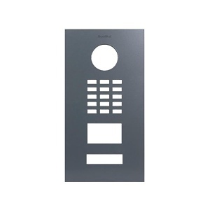 DoorBird D2101V Front Panel, Iron Grey (RAL 7011)