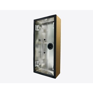 DoorBird D2101V Surface-Mounting Housing Backbox, Brushed Gold (BRUSHEDGOLD)