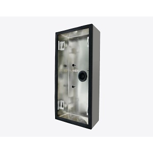 DoorBird D2101V Surface-Mounting Housing Backbox, Grey Aluminuim (RAL 9007)