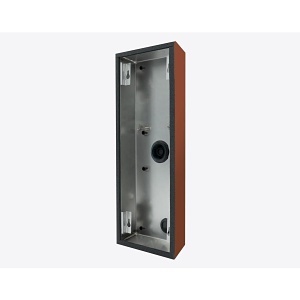 Doorbird D2101KV/D2102FV Fingerprint 50 sLine Surface-Mounting Housing (Backbox), Copper Brown (RAL 8004)