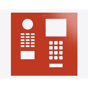 DoorBird D2101IKH Front Panel, Vermilion (RAL 2002)