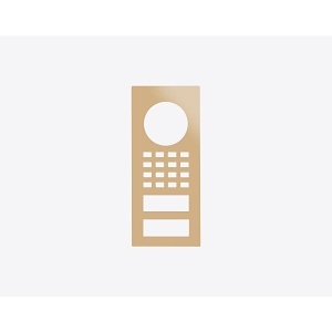 DoorBird D1101V Surface-Mount Front Panel, Beige (RAL1001)