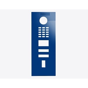 DoorBird D2102FV Fingerprint 50/D2102FV EKEY Front Panel, Ultramarine Blue (RAL 5002)