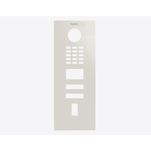 DoorBird D2102FV Fingerprint 50/D2102FV EKEY Front Panel, Grey White, White (RAL 9002)