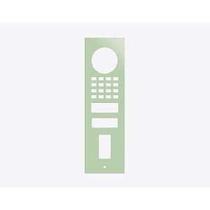 DoorBird D1101FV Fingerprint 50 Surface-Mount Front Panel, Pastel Green (RAL6019)