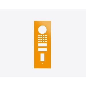 DoorBird D1101FV Fingerprint 50 Flush-Mount Front Panel, Sun Yellow (RAL1037)