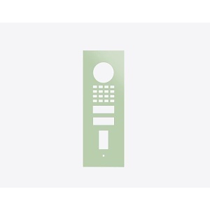 DoorBird D1101FV Fingerprint 50 Flush-Mount Front Panel, Pastel Green (RAL6019)