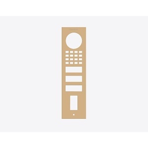 DoorBird D1102FV Fingerprint 50 Surface-Mount Front Panel, Beige (RAL 1001)