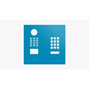 DoorBird D2101KH Front Panel, Light Blue (RAL 5012)