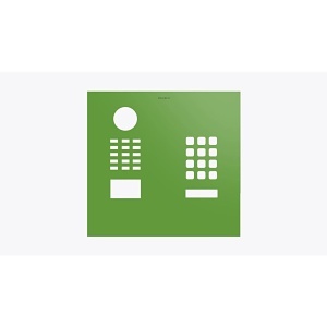 DoorBird D2101KH Front Panel, Yellow Green (RAL 6018)