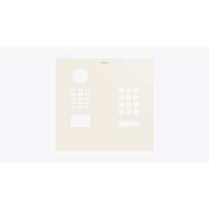 DoorBird D2101KH Front Panel, Pure White (RAL 9010)