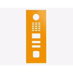 DoorBird D2102FV EKEY sLine Front Panel, Sun Yellow (RAL 1037)