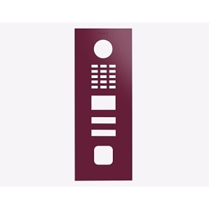DoorBird D2102FV EKEY sLine Front Panel, Claret Violet (RAL 4004)