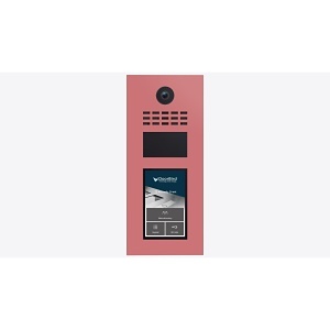 DoorBird D31TDV IP Video Intercom for Multi-Tenant Residential, Antique Pink (RAL 3014)