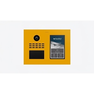 DoorBird D31TDH IP Video Intercom for Multi-Tenant Residential, Golden Yellow (RAL 1004)