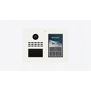 DoorBird D31TDH IP Video Intercom for Multi-Tenant Residential, Traffic White (RAL 9016)