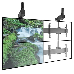 Chief LCM2X2U Ceiling Mount for Digital Signage Display, 2x2, Black