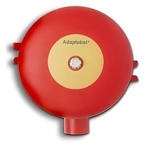 Edwards Signaling 439DEX-8AW-R 8″ Hazardous Bell, 24VDC, Red